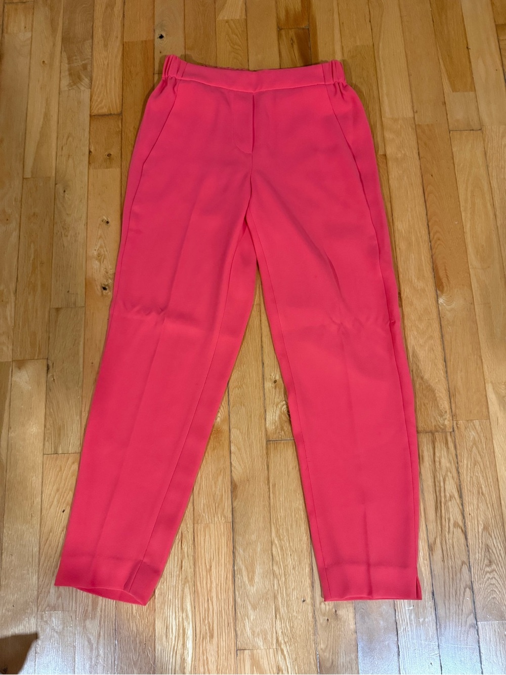 J Crew Hot Pink Easy Pull On Pants